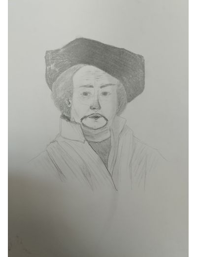 Рисунка с молив Рембранд