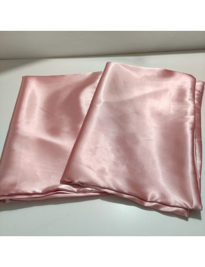 Сатенени калъфки за възглавници 2бр светло розово