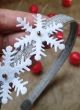 Диадема със  Снежинки Коледна Диадема Ръчна Изработка Диадеми Ръчна Изработка 