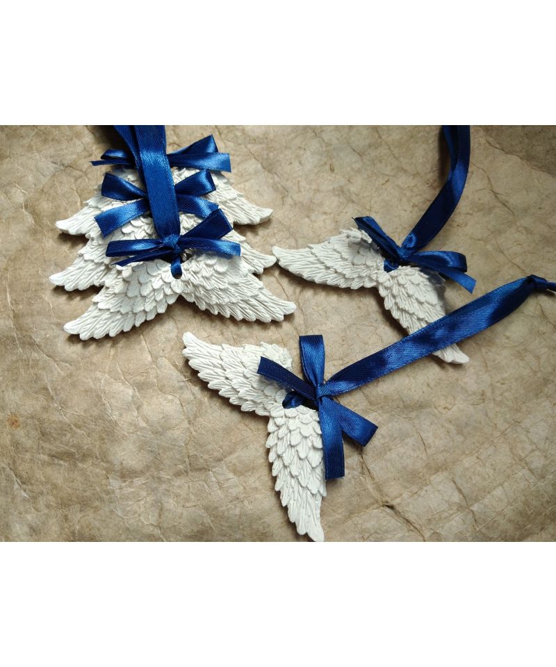 Подаръчета за гости Ангелски Крила Подаръчета за Кръщене Сватба Ръчна Изработка Декорация Фигурки