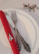 Коледно бижу за чаша – елегантен аксесоар за празнична трапеза Коледни аксесоари 3 в 1 Късмети Подарък за гостите