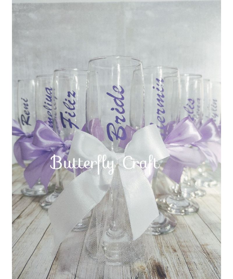 Чаши за моминско парти с надписи