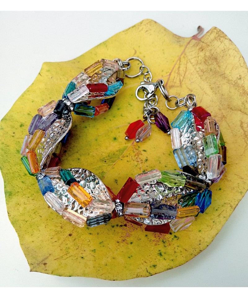 Есенна соната – комплект от метал и кристали